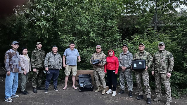 Военнослужащие из Закаменского района благодарят за гуманитарную помощь